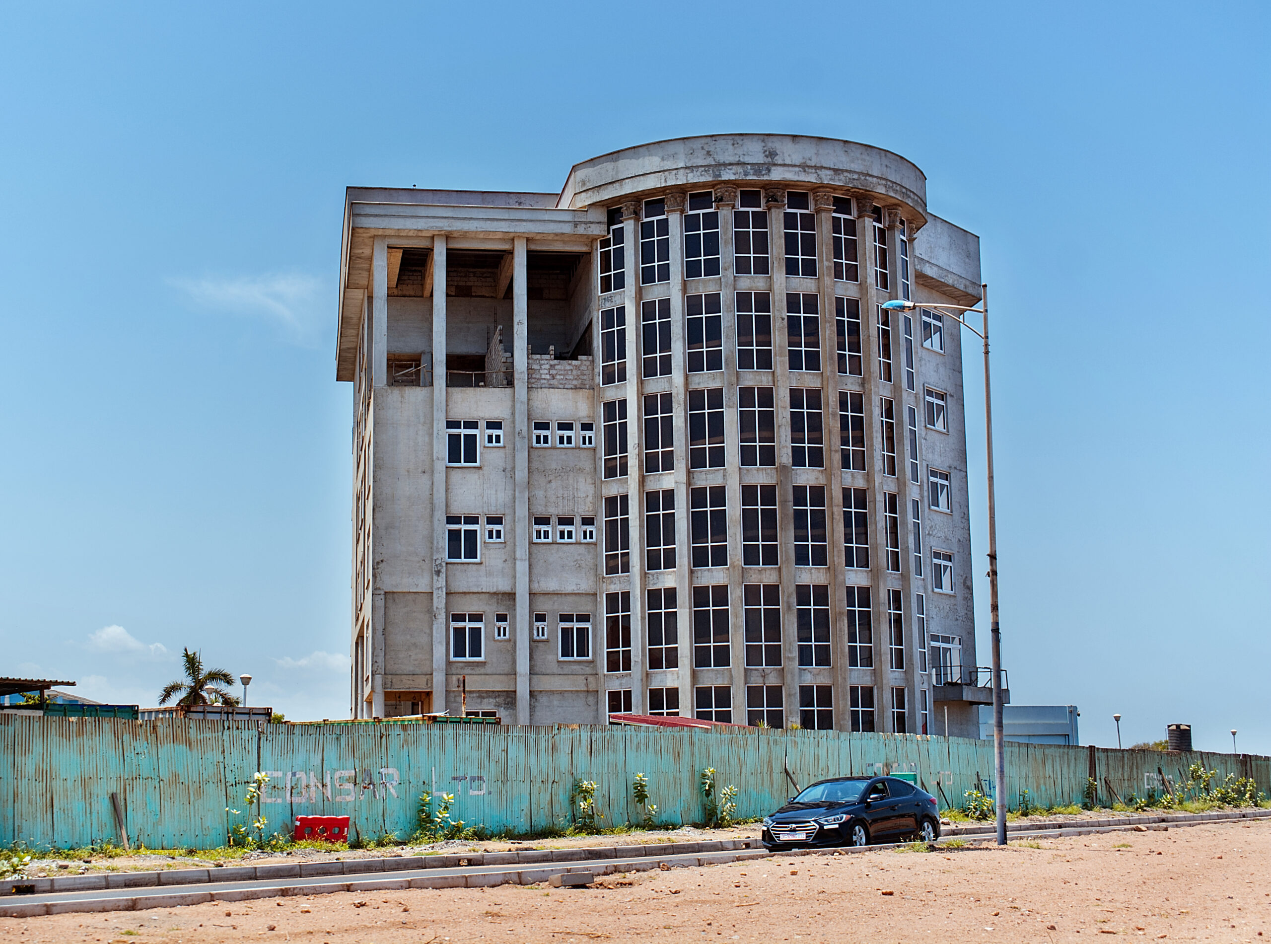 Bâtiment en construction